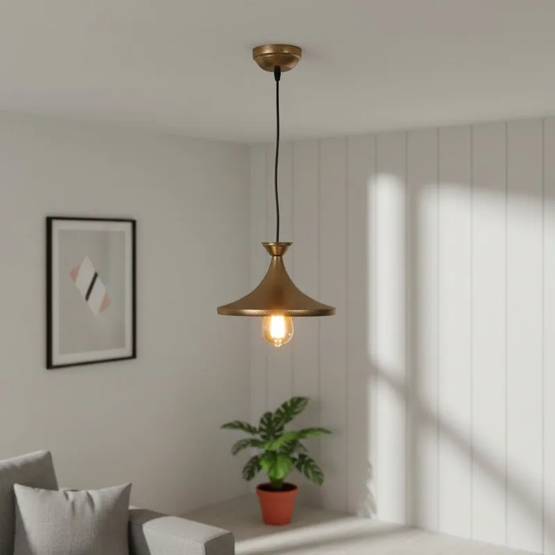 Tassel Iron Ceiling Lamp - Gold media 1