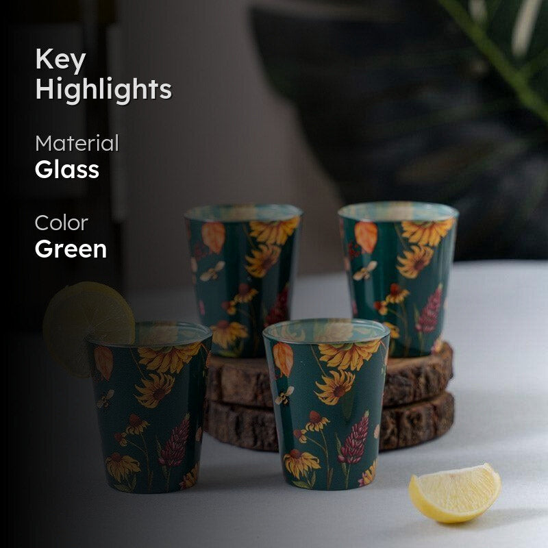 Butterfly Yard Shot Glass (30 ml) - Set Of Four media 2