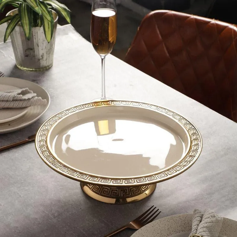 Danae Aluminum Platter - Gold media 3