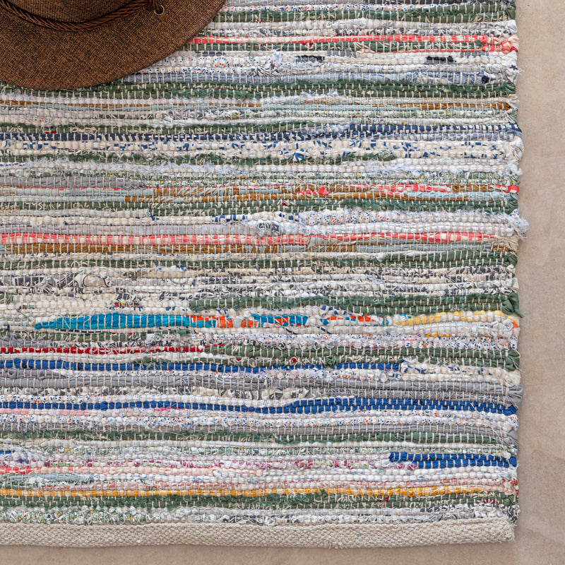 Natte I Handwoven Cotton Rug media 5