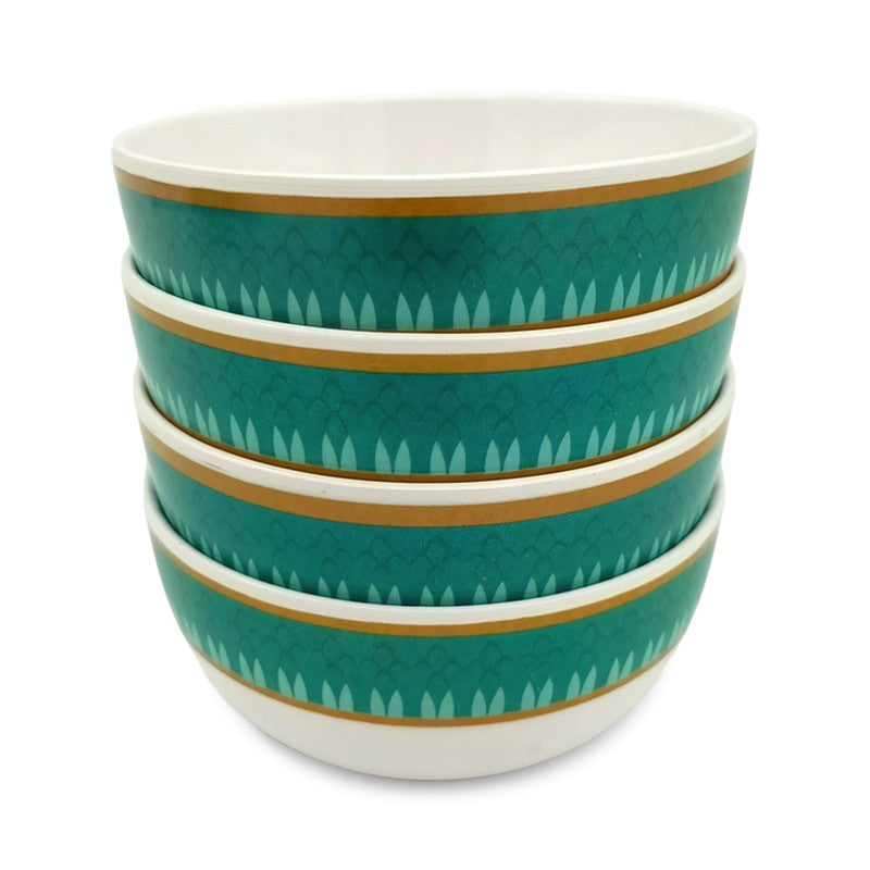 Aqua Charm Melamine Dinner Set - Twelve Piece Set media 6