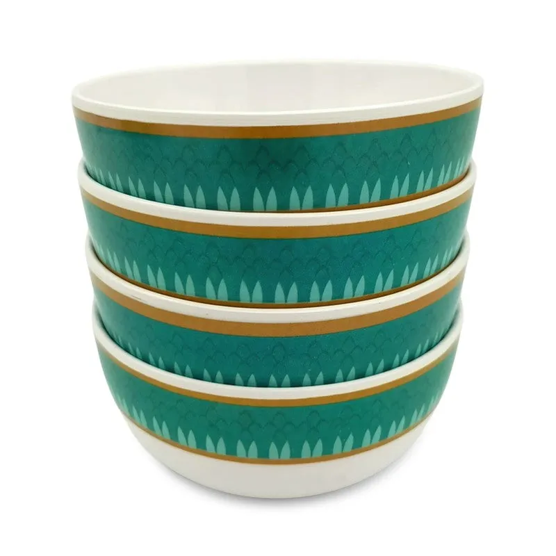 Aqua Charm Melamine Dinner Set - Twelve Piece Set media 6