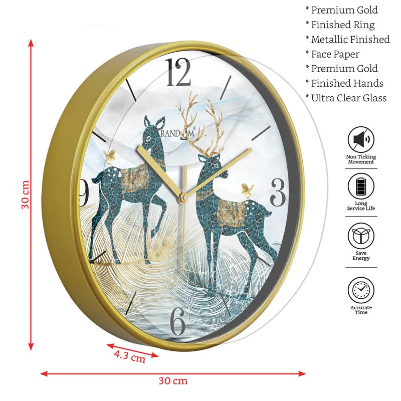 Darius Sweep Silent Wall Clock media 5