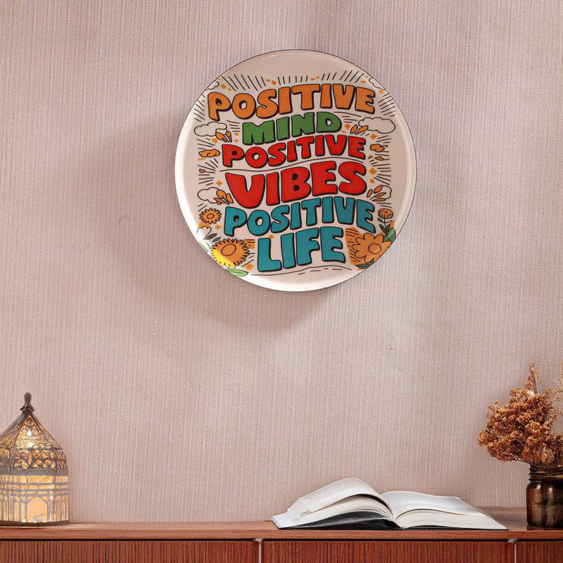 Lorian Positive Vibes Printed Metal Wall Plate media 3