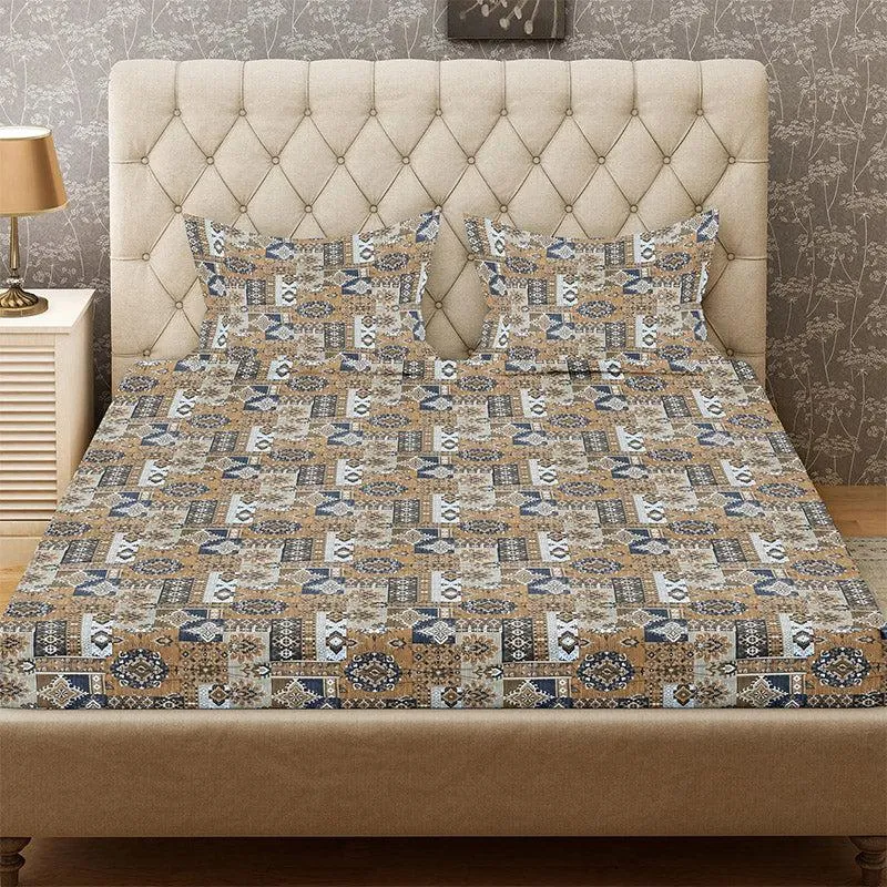 Rosho Ethnic Cotton Bedsheet - 180 TC media 3