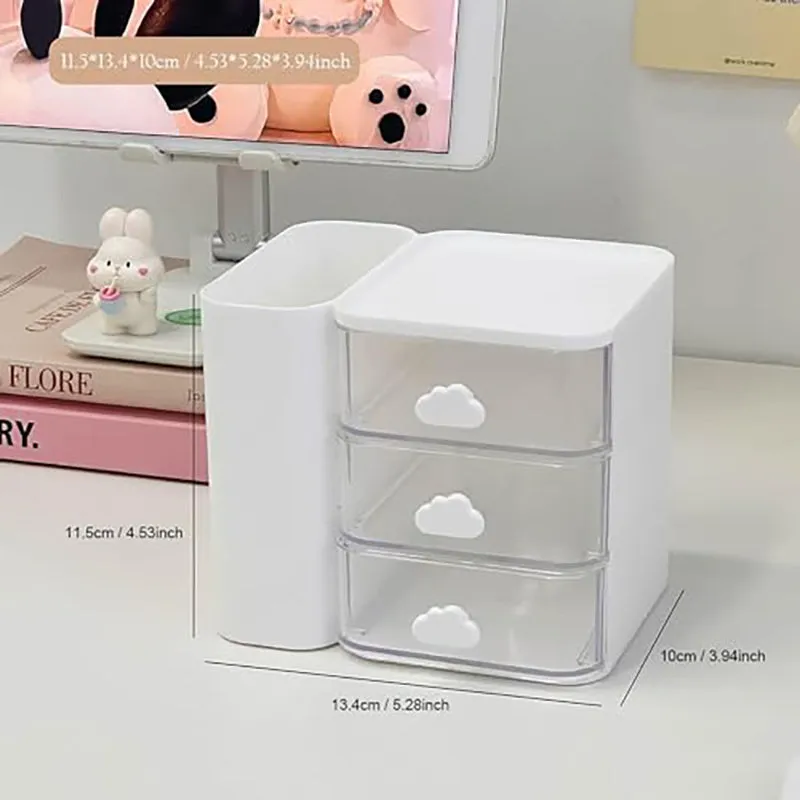 Stashify Three Tier Desk Organiser - White media 6