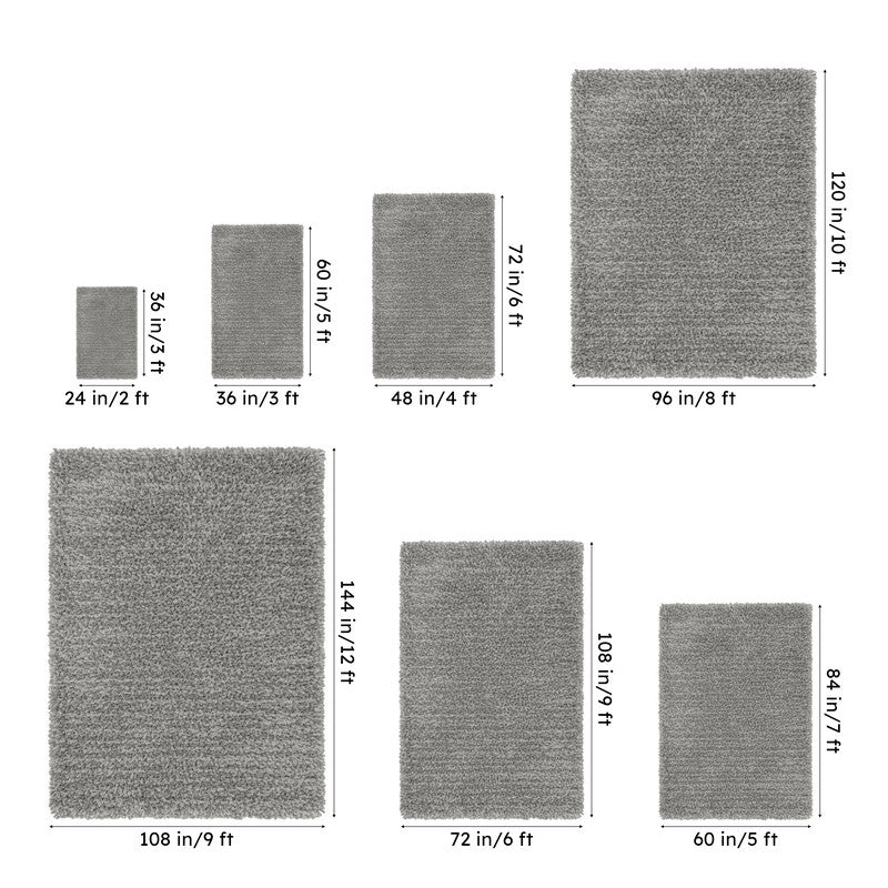 Table Tufted Woven Whisper Rug - Silver media 13