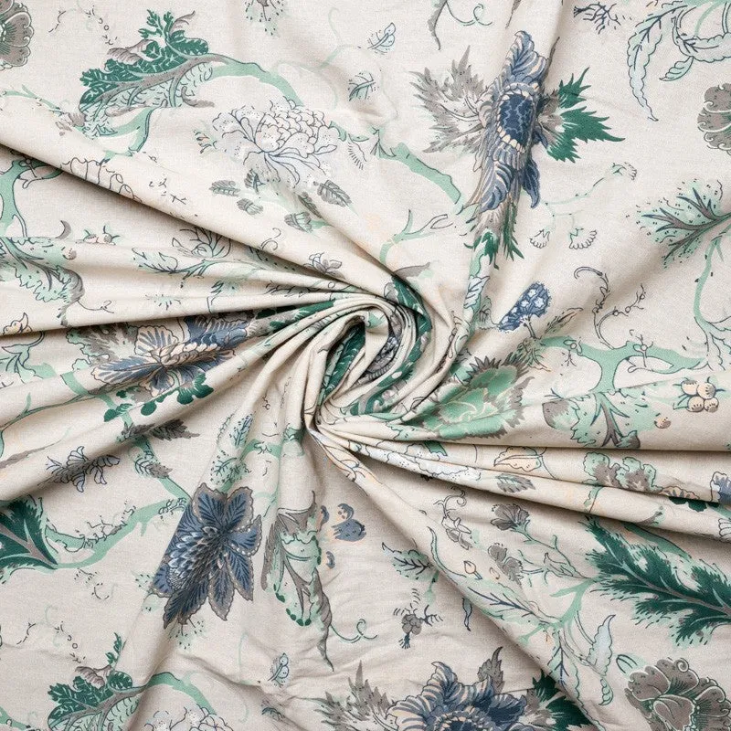 MinimalFlora Cotton Curtain - Set Of Two media 5