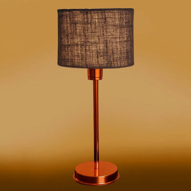Kavira Elan Metal Table Lamp - Grey media 7