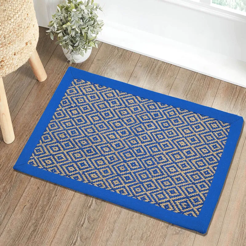 TerraTread Anti-Slip Jute Door Mats - Blue media 3