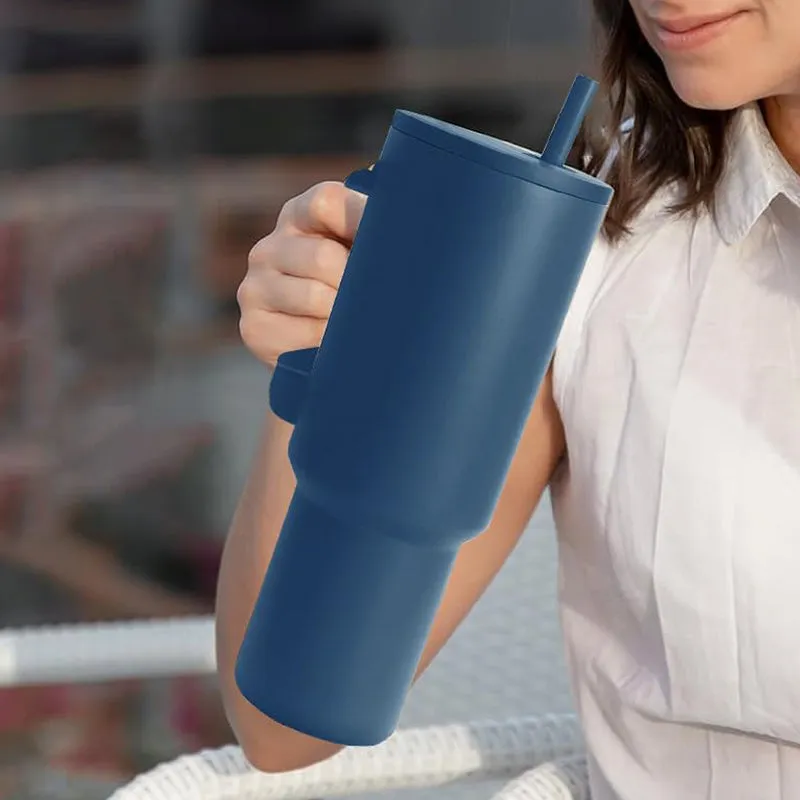 Hydra Boost Stainless Steel Tumbler (1200 ML) - Teal media 6