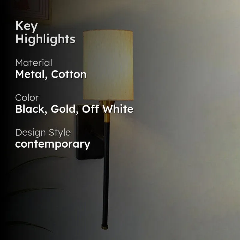 Helvina Metal Wall Lamp media 2