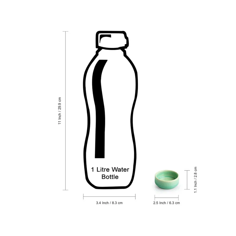 Oceano Green Dip Bowl (30 ML) - Set Of Four media 6