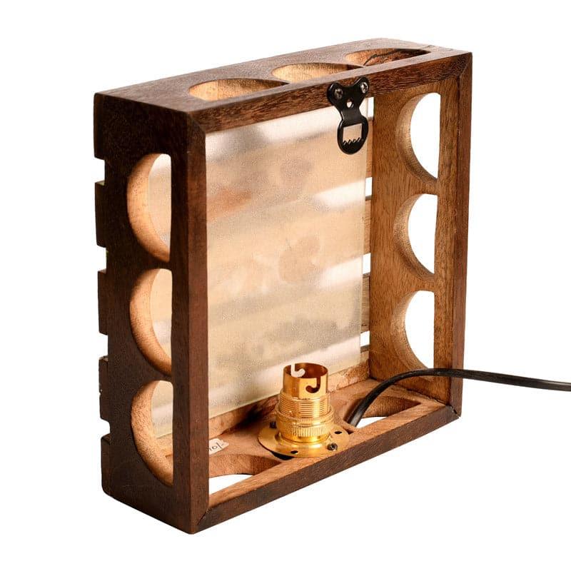 Shotiko Tribal Wooden Wall Lamp media 5