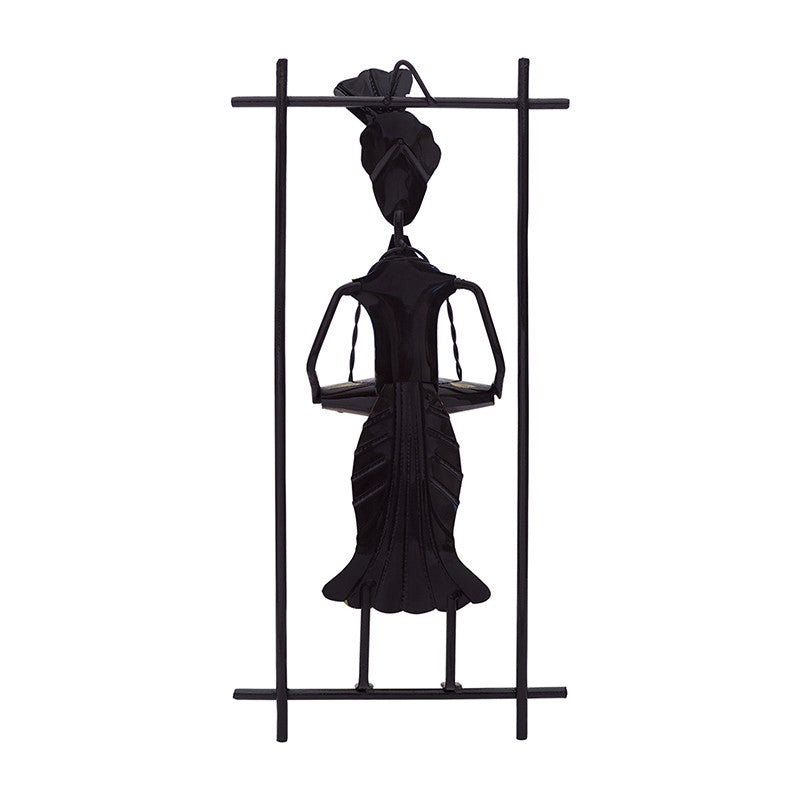 Dholak Man Handcrafted Metal Wall Accent media 4