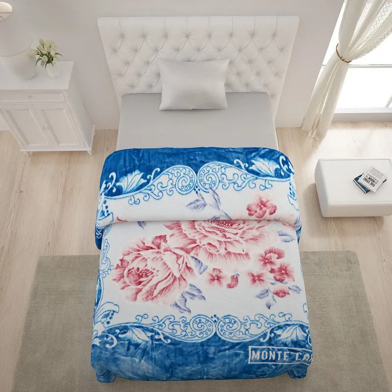 Monte Carlo Azure Blossom Blanket - 852 GSM media 4