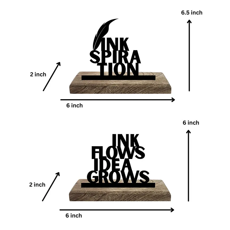 Inkheart Showpiece - Set Of Two media 5