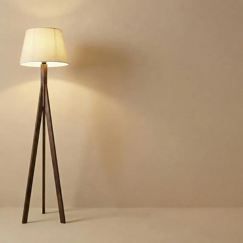 Orionis Tripod Floor Lamp with Fabric Shade media 6