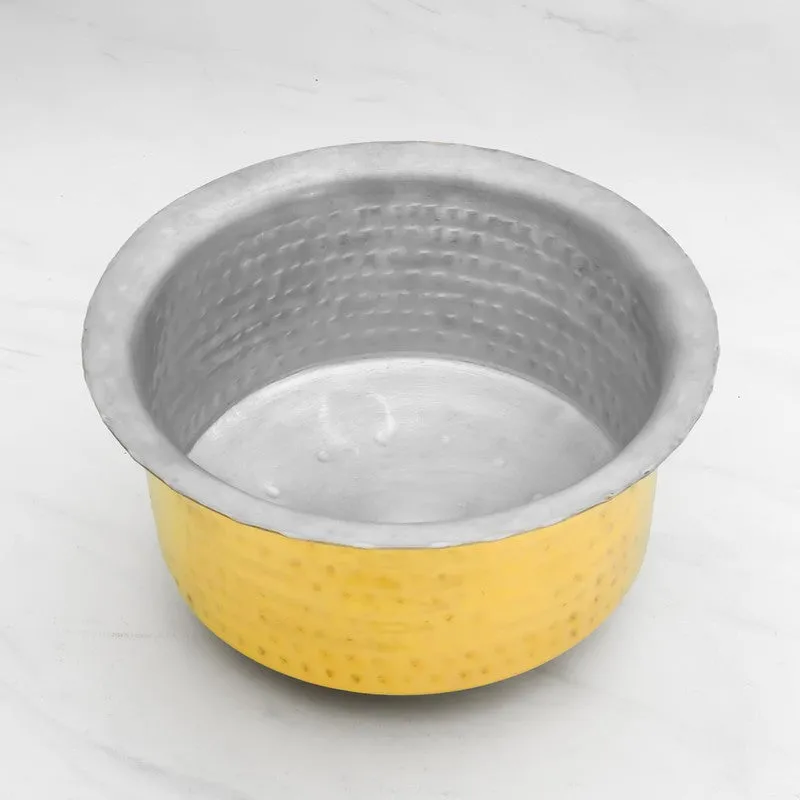 HeritageGlow Durable Brass Pateela - 1300 mL media 5