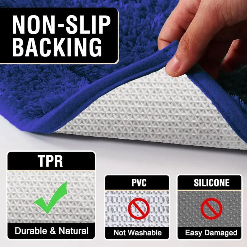 Toronto Touch Microfiber Bath Mat - Blue media 6
