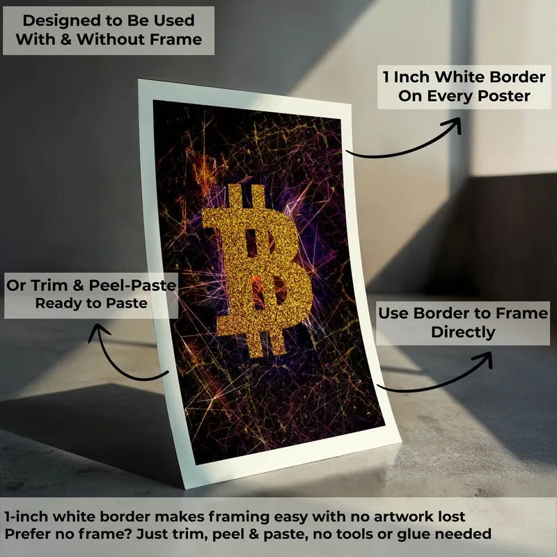 Golden Crypto Wall Poster media 10