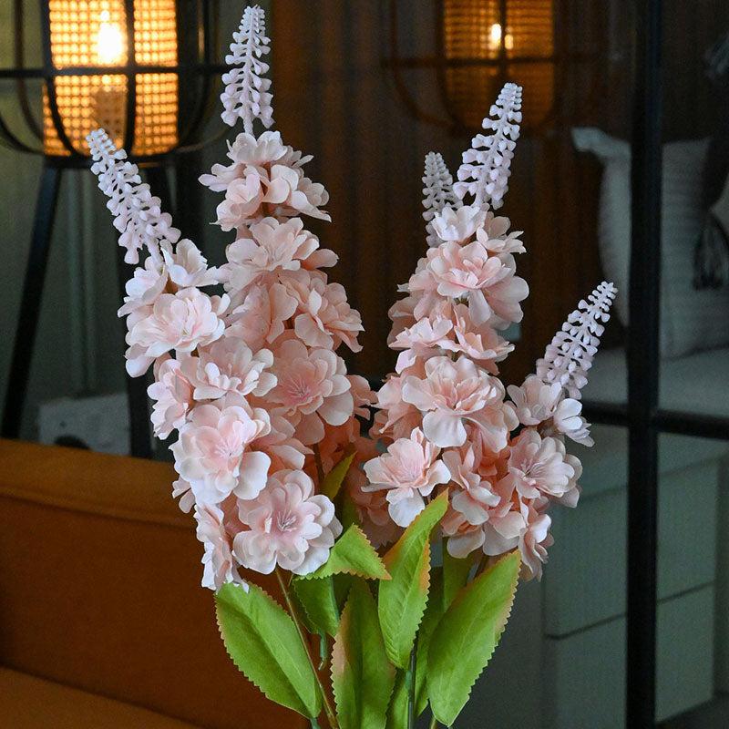 Faux Everlasting Snapdragon Flower Stick - Pink media 3