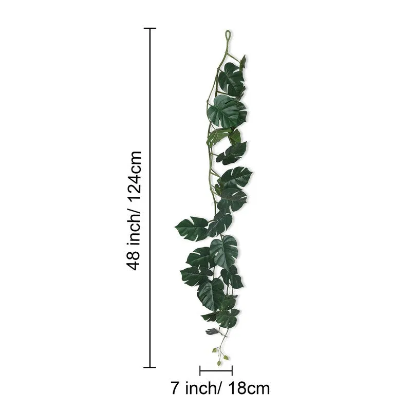 Artificial Monstera Vine - Set Of Two media 6