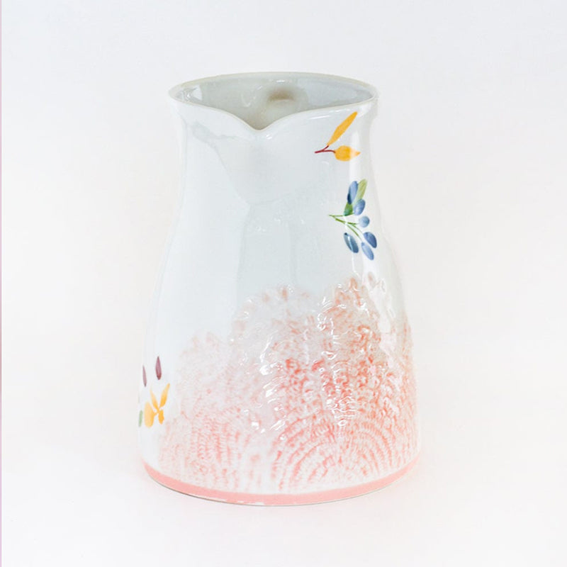 Bloom & Brew Handpainted Ceramic Jug - 200 ML media 4