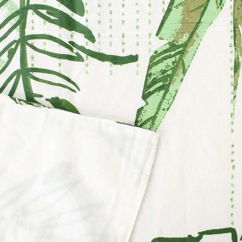 Maruva Drift Woven Table Cover -Green media 5