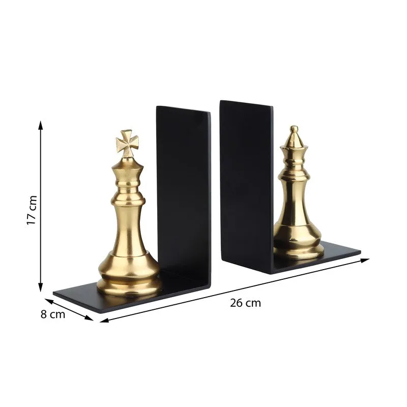 Book Mate Bookends (Gold) - Set Of Two media 7