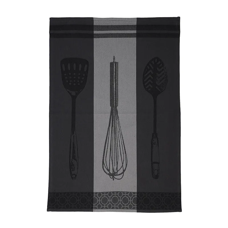 Farmhouse Linen Cotton Kitchen Towel - Set Of Two media 4