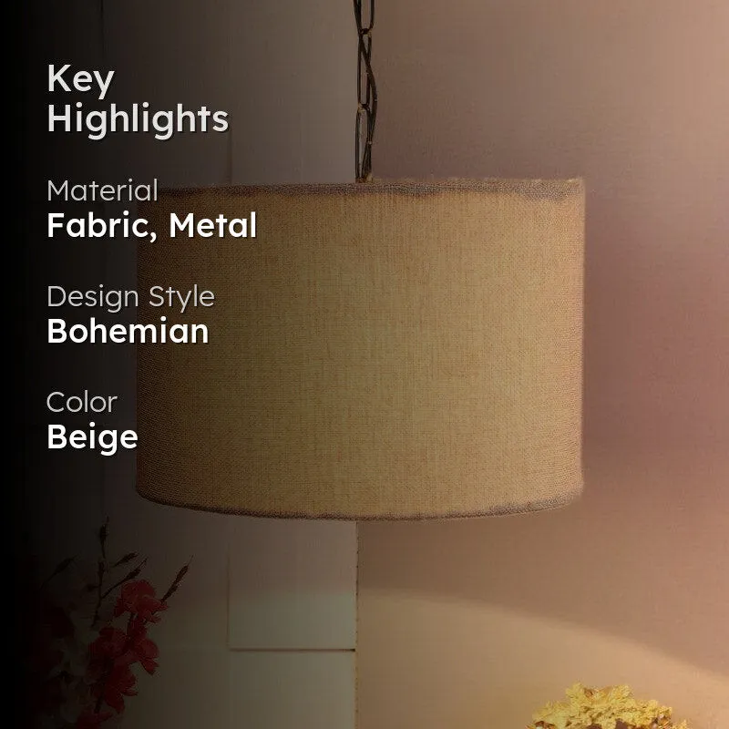 Morgana Fabric Ceiling Lamp media 2