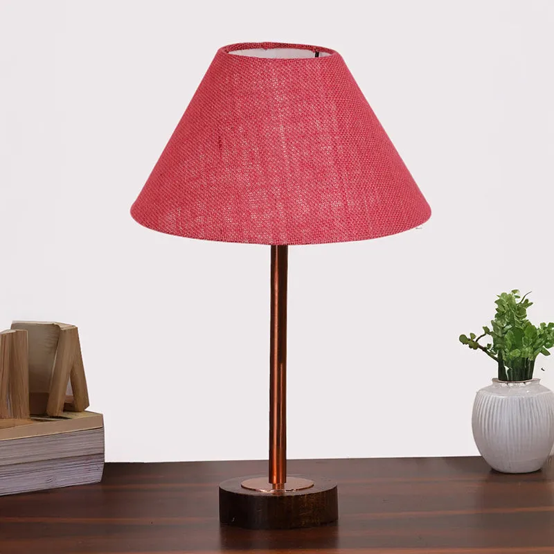 Sienna Rodin Wooden Table Lamp - Pink media 3