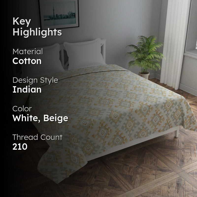 Tribal Tapestry Cotton Duvet Cover - 210 TC media 2