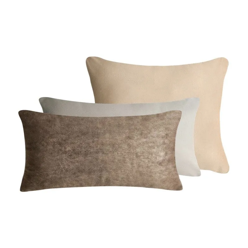 Style Nest Polyester Cushion Cover - Set of Three Self Design Polyester media 4