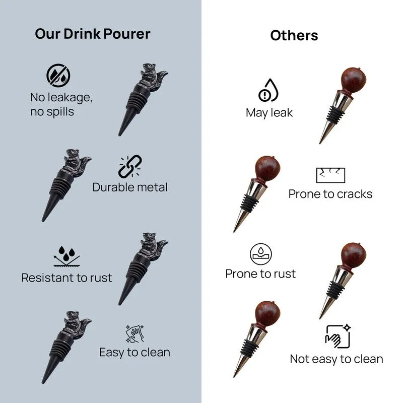 Acorn Flow Stainless Steel Pourer - Black media 7