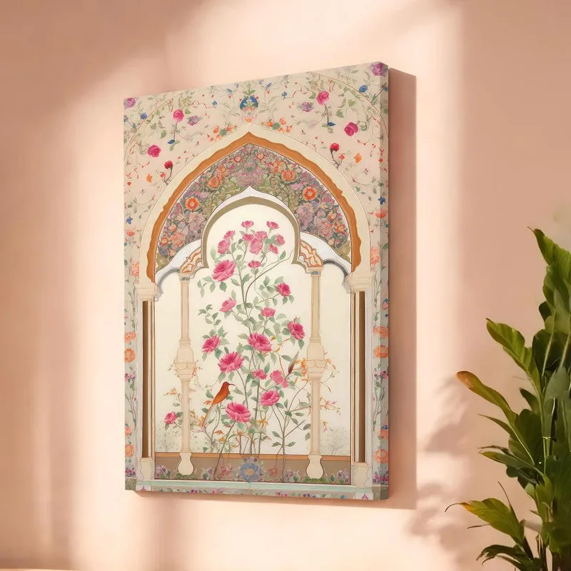Floral Gate Canvas Wall Art media 7