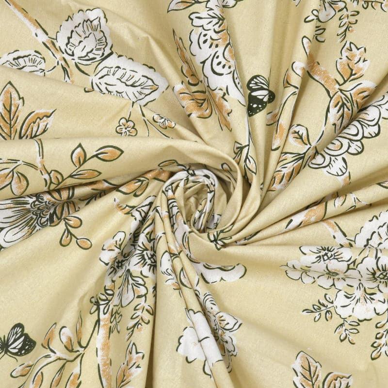 Soleli Floral  Cotton Bedsheet - 130 TC media 5