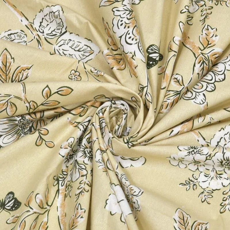Soleli Floral Cotton Bedsheet - 130 TC media 5