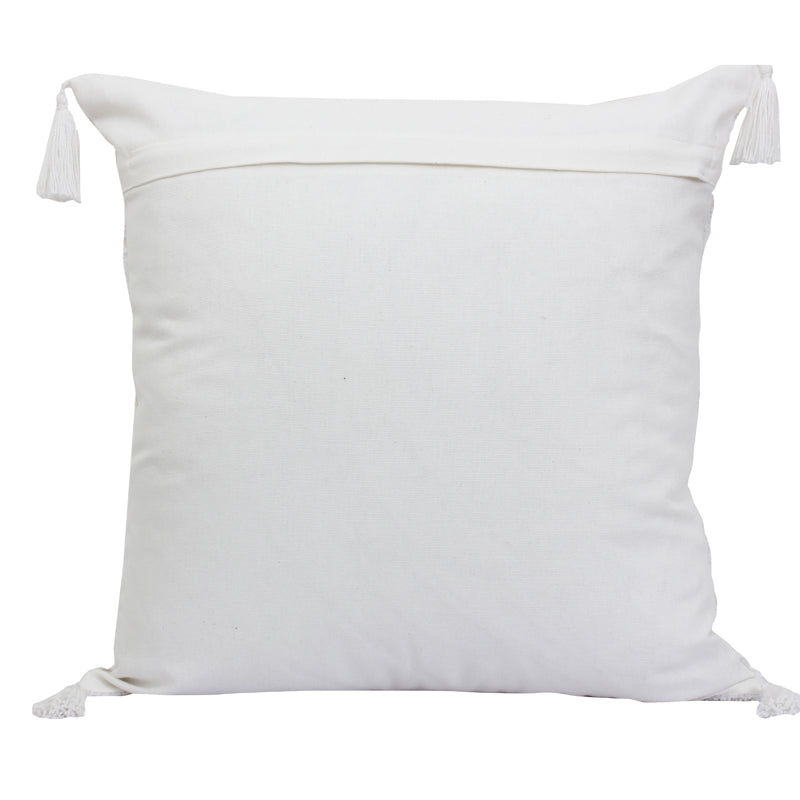Venice Light Embroidered Cotton Cushion Cover - Set Of Two media 6