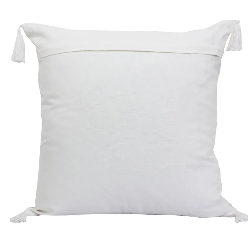 Venice Light Embroidered Cotton Cushion Cover - Set Of Two media 6