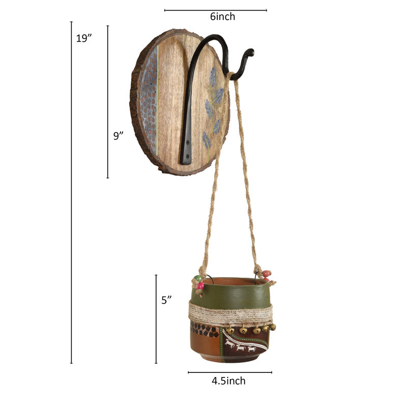Caden Hanging Planter - Two Piece Set media 5