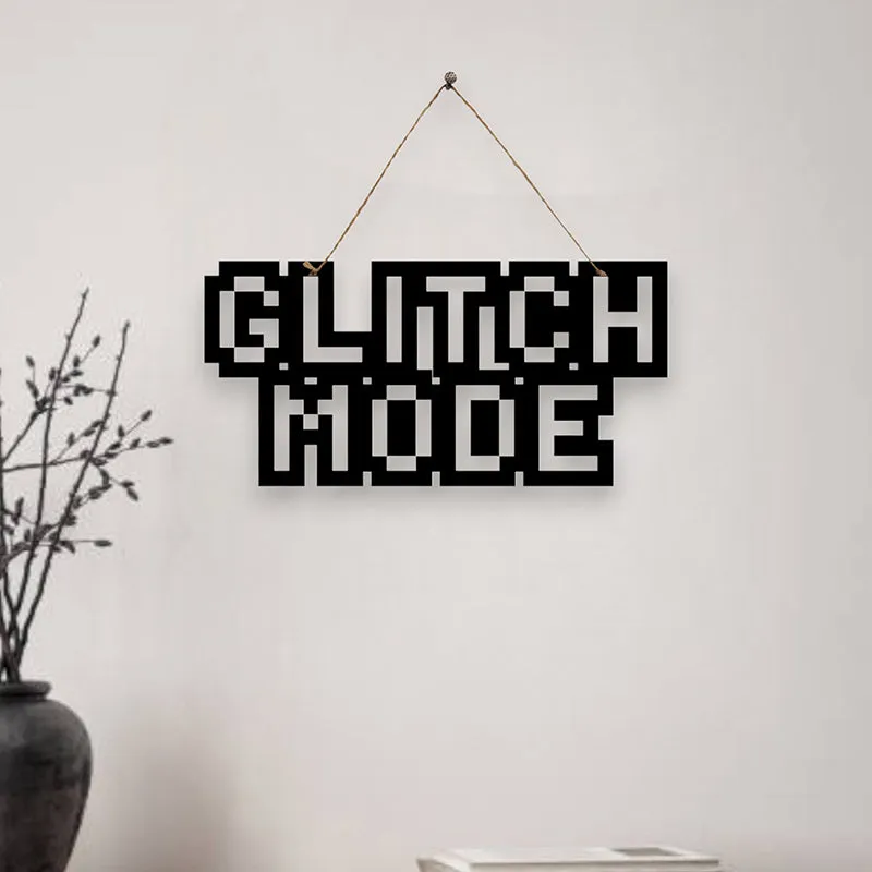 Glitch Mode Mild Steel Wall Accent media 1