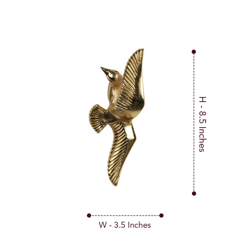 Flight Of Quintus Aluminium Wall Art - Set Of Five media 7