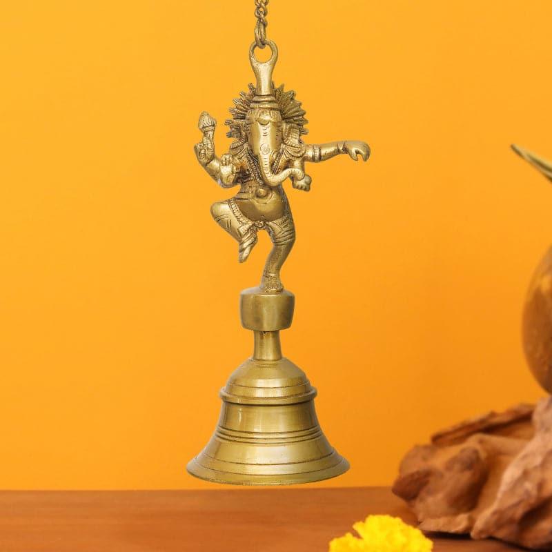Dancing Ganesha Hanging Bell