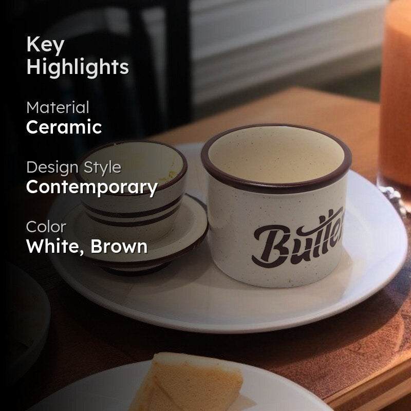 Laiton Ceramic Butter Bell media 2