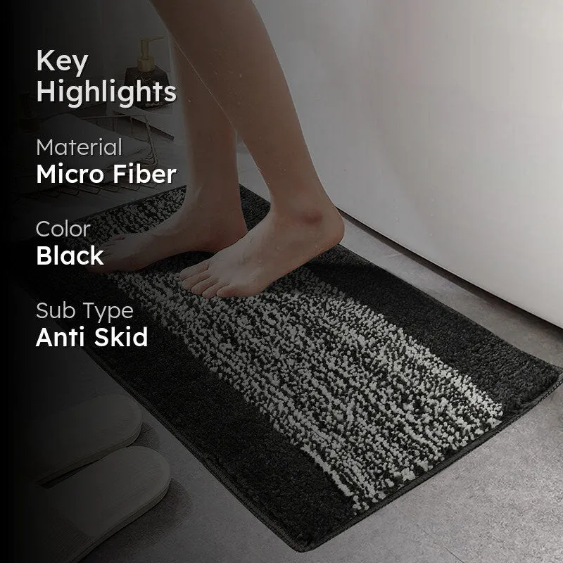 Marvis Anti Skid Bath Mat - Dark Grey media 2