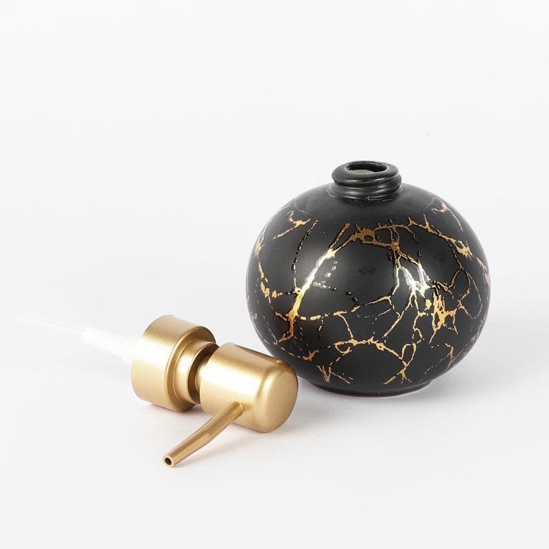 Siroqa Round Soap Dispenser - Black media 5