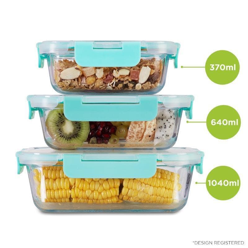 Bauble Glass Container (370, 640 & 1040 ML) - Set Of Three media 5