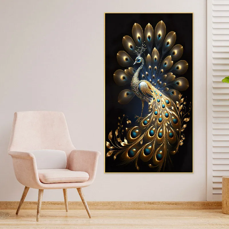 Golden Gleam Mayoor Wall Painting media 1